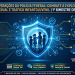 Operações de Enfrentamento à Exploração Sexual e ao Tráfico Infantojuvenil do Primeiro Bimestre de 2026